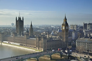 Big Ben & Houses of Parliament, London, England