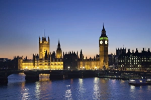 Big Ben & Houses of Parliament, London, England
