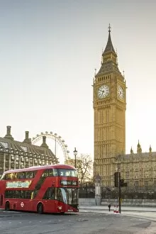 London Collection: Big Ben, Houses of Parliament, London, England, UK
