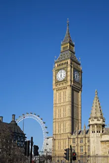Images Dated 21st April 2016: Big Ben, Houses of Parliament, London, England, UK