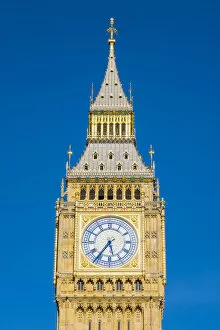 Images Dated 30th May 2022: Big Ben & Houses of Parliament, London, England, UK