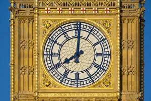 Images Dated 30th May 2022: Big Ben & Houses of Parliament, London, England, UK