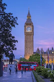 Images Dated 30th May 2022: Big Ben & Parliament Square, London, England, UK