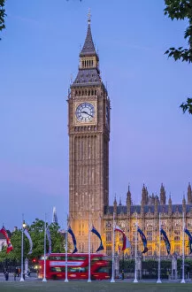 Images Dated 30th May 2022: Big Ben & Parliament Square, London, England, UK