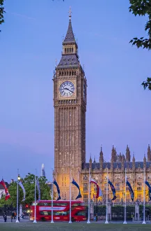 Big Ben & Parliament Square, London, England, UK