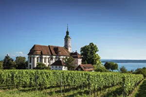 Birnau Church & Vineyard, Lake Constance, Germany