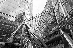 Office Building Prints: Bishopsgate office development, London, England, UK