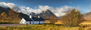 Cloud Gallery: Black Rock Cottage & Buachaille Etive Mor, Glen Coe, Highlands, Scotland