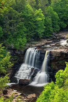 Virginia Prints: Blacwater Falls, Blackwater Falls State Park, West Virginia, USA