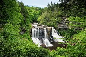 Virginia Prints: Blacwater Falls, Blackwater Falls State Park, West Virginia, USA