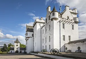 Blair Castle in Blair Atholl, Perth and Kinross, Scotland, Great Britain