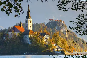 Bled Island (Blejski otok) with the Church of the Assumption (Cerkev Marijinega