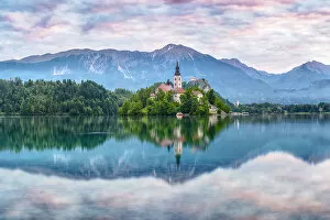 Images Dated 5th August 2016: Bled, Upper Carniola, Slovenia, East Europe