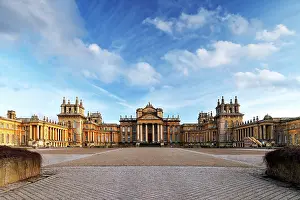 Oxfordshire Prints: Blenheim Palace, Blenheim Park, Woodstock, Oxfordshire, England