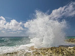 Power Prints: Blowholes, Grand Cayman, Cayman Islands, British West Indies