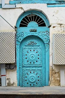 Al Balad Prints: Blue door, Al-Balad (historic old town)