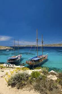 Images Dated 12th April 2011: Blue Lagoon, Comino Island, Malta