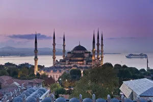 The Blue Mosque / Sultan Ahmet Mosque, 1609-1616, Sultanahmet District, Istanbul, Turkey
