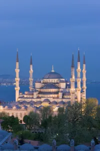 Mosques Prints: Blue Mosque, Sultanahmet, Bosphorus, Istanbul, Turkey