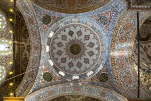 Blue Mosque (UNESCO World Heritage Site), Sultanahmet, Istanbul, Turkey