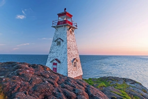 Man Made Prints: Boars Head Lighthouse on Long Island of the Didgy Neck