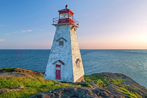 Man Made Prints: Boars Head Lighthouse on Long Island of the Didgy Neck