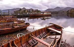Q2 2023 Collection: Boats at Derwentwater, Lake District National Park, Cumbria, England