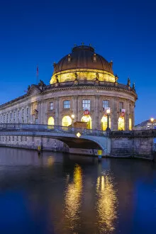 Images Dated 18th June 2014: Bode Museum and Spree River, Berlin, Germany