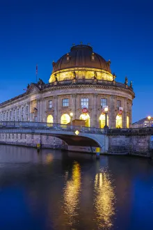 Bode Museum Prints: Bode Museum and Spree River, Berlin, Germany