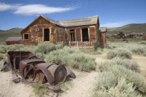 Ghost Town Prints: Bodie State Historic Park. Sierra Nevada, California. USA