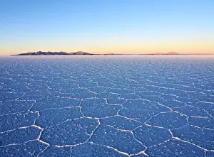 Bolivia, Potosi Department, Daniel Campos Province, View of the Salar de Uyuni