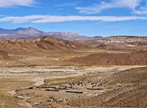 Bolivia, Potosi Department, Landscape of the Sur Lipez Province