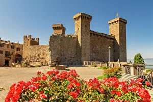 Castillo Prints: Bolsena Castle, Bolsena, Lazio, Italy