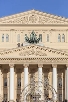 Moscow Prints: Bolshoi Theatre, Moscow, Russia