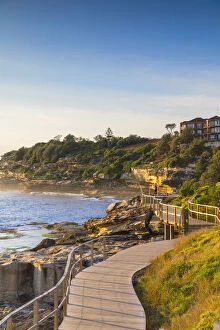 Bondi to Bronte walk, Bondi Beach, Sydney, New South Wales, Australia