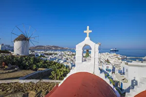 Bonis Windmill, Chora (Mykonos Town), Mykonos, Cyclades Islands, Greece