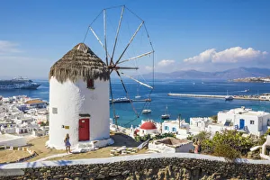 Bonis Windmill, Chora (Mykonos Town), Mykonos, Cyclades Islands, Greece