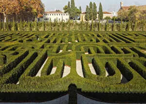 Images Dated 24th May 2018: The Borges Labyrinth in San Giorgio Maggiore, Venice, Veneto, Italy