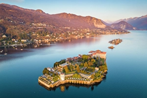 Lake District Prints: Borromean Islands, Stresa, Lago Maggiore, Verbano Cusio Ossola district, Piedmont, Italy