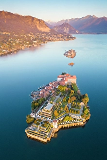 Lake District Prints: Borromean Islands, Stresa, Lago Maggiore, Verbano Cusio Ossola district, Piedmont, Italy