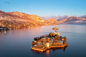Lake District Prints: Borromean Islands. Stresa, Lago Maggiore, Verbano Cusio Ossola district, Piedmont, Italy