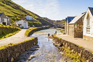 Boscastle, North Cornwall, Cornwall, England, UK