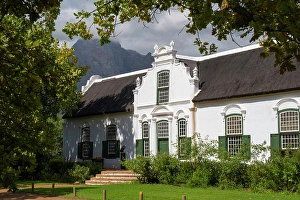 Manor House Prints: Boschendal Wine Estate, Stellenbosch, Western Cape, South Africa