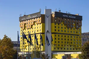 Images Dated 1st December 2017: Bosnia and Herzegovina, Sarajevo, Hotel Holiday, prevoiusly the Holiday Inn - the base for