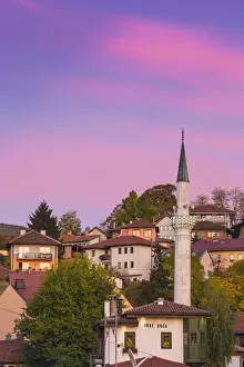 Bosnia and Herzegovina, Sarajevo, Inat Kuca traditional Bosnian Restaurant