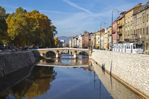 Bosnia and Herzegovina, Sarajevo, Latin Bridge - where Gavrilo Princip assassinated