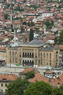 Images Dated 4th February 2008: Bosnia and Herzegovina, Sarajevo, National Library