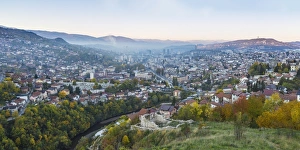 Bosnia and Herzegovina, Sarajevo, View of Sarajevo City