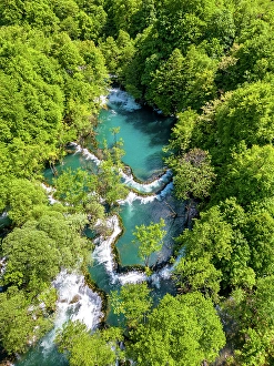 South East Europe Prints: Bosnia Herzegovina, Una National Park, Una river