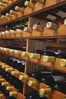 Images Dated 11th March 2011: Bottles of wine in Salitage winery, Pemberton, Western Australia, Australia